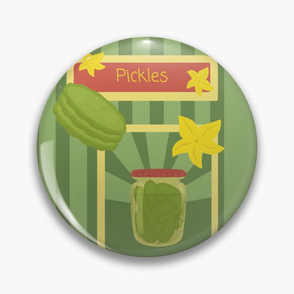 Item preview, Green Pickles with Pickle Jar designed and sold by Moon-Nanna.
