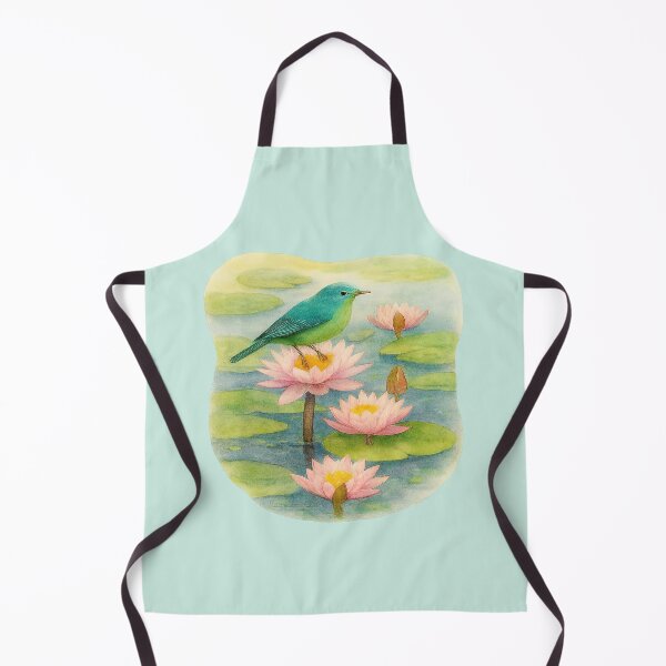 Item preview, bird in the pond realistic style and painting designed and sold by the artedivino.