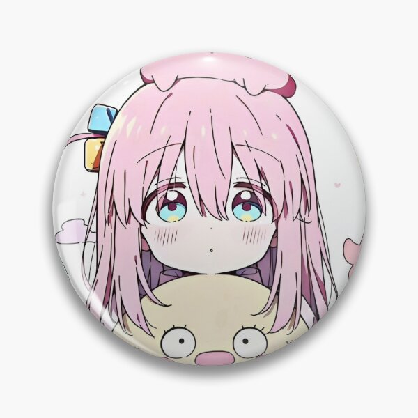Item preview, Kawaii Pastel Anime Girl with Cute Blob Friends – Soft Aesthetic Art designed and sold by Dyan4.