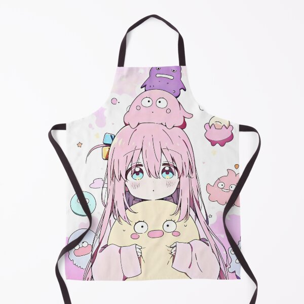 Item preview, Kawaii Pastel Anime Girl with Cute Blob Friends – Soft Aesthetic Art designed and sold by Dyan4.