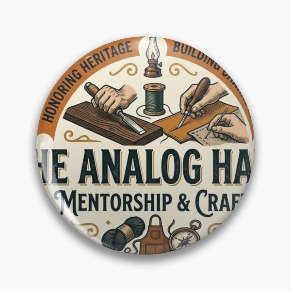 Item preview, Traditional Skills Collective - The Analog Hand Heritage Craft Logo designed and sold by FarDesign.