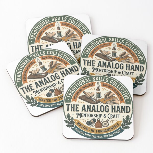 Item preview, Traditional Skills Collective - The Analog Hand Heritage Craft Logo designed and sold by FarDesign.