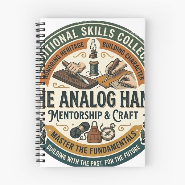 Item preview, Traditional Skills Collective - The Analog Hand Heritage Craft Logo designed and sold by FarDesign.