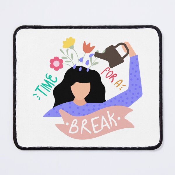 Item preview, Time for a Break Self Care Art designed and sold by Rosenthal Studio Kreativo.