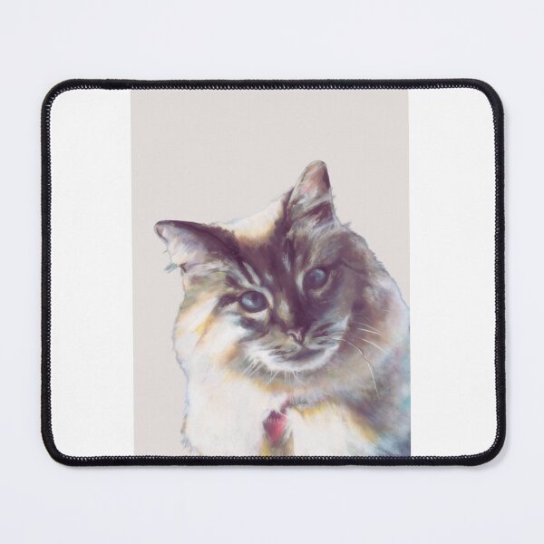 Item preview, Siberian Cat designed and sold by ElleVictoriaArt.