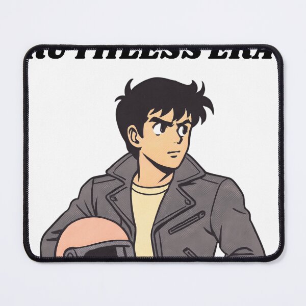 Item preview, Retro 90s Anime Biker Guy - Vintage Aesthetic Illustration designed and sold by Stoneclove.