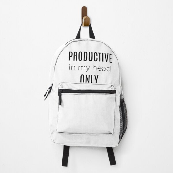 Item preview, Productive In My Head Only – Funny Minimalist Productivity Quote designed and sold by CH-4TEE.