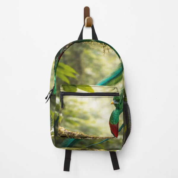 Item preview, Majestic Quetzal Bird in Tropical Jungle designed and sold by Super beautiful art.