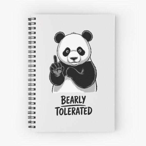 Item preview, Panda - Bearly tolerated designed and sold by 123ks.