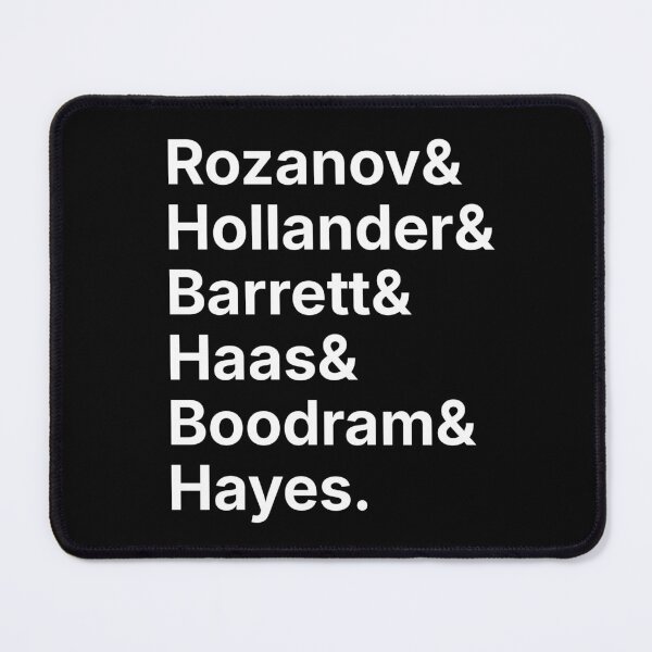 Item preview, Ottawa Centaurs team - Heated Rivalry, The Long Game - Ilya Rozanov, Shane Hollander, Troy Barrett, Luca Haas, Zane Boodram, Wyatt Hayes, Hollanov, Game Changers, hockey romance designed and sold by RosefinchArt.