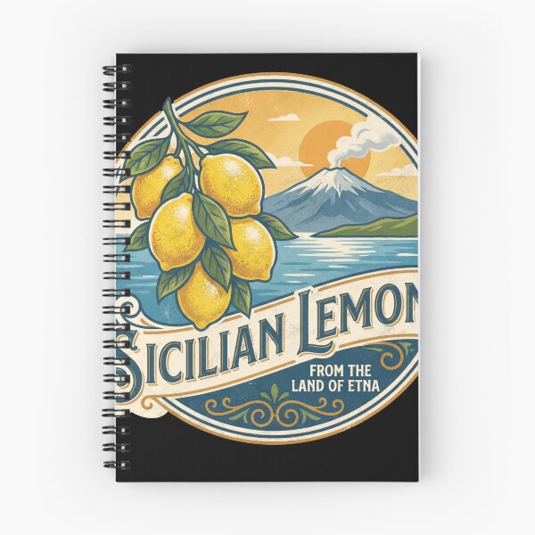Item preview, Sicilian Lemons Vintage Travel Poster Italy Citrus Retro designed and sold by Milasneeze.