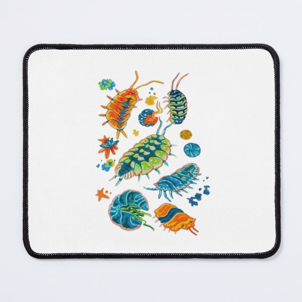 Item preview, Psychedelic Isopod Party – Vibrant Crustacean Art designed and sold by UrbnState.