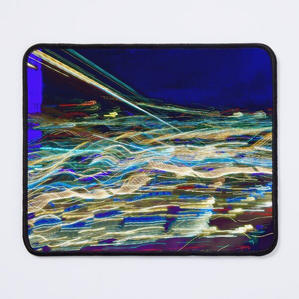 Item preview, ICM Colorful Movement photo in Rotterdam  cityscape  Print designed and sold by Jonnekesart.