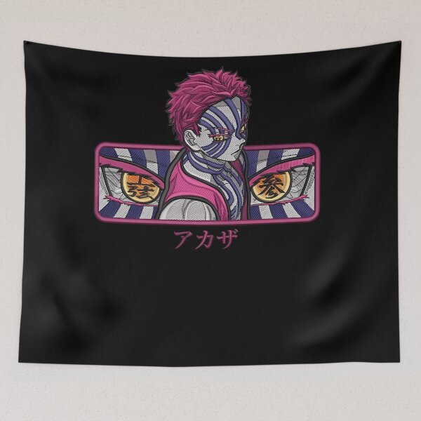Item preview, Akaza Demon Slayer designed and sold by JTravisDesigns.