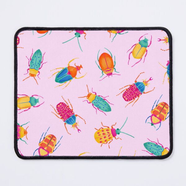 Item preview, Vibrant Jewel Beetles - Colorful Hand-Drawn Insect Illustration designed and sold by DafneDStudio.
