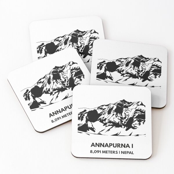 Item preview, Annapurna I Summit - Goddess of the Harvest Minimalist Silhouette designed and sold by Path&Peak.