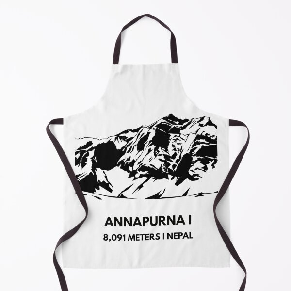 Item preview, Annapurna I Summit - Goddess of the Harvest Minimalist Silhouette designed and sold by Path&Peak.