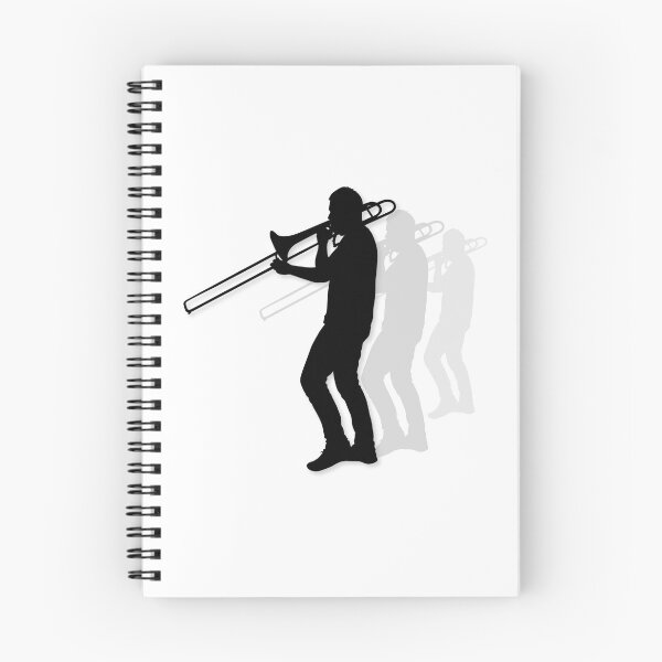 Item preview, Trombone player silhouette. designed and sold by tdimillo.
