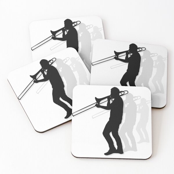 Item preview, Trombone player silhouette. designed and sold by tdimillo.