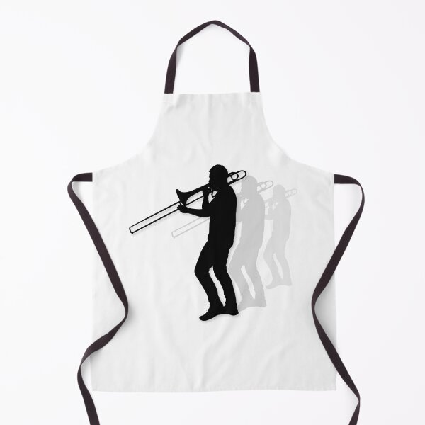 Item preview, Trombone player silhouette. designed and sold by tdimillo.
