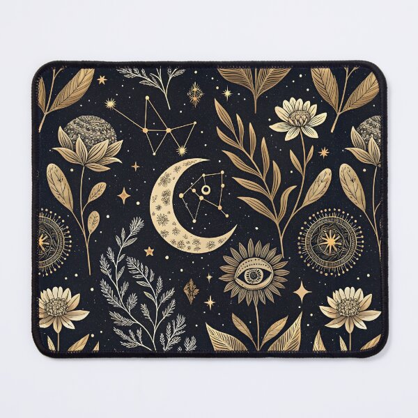 Item preview, Celestial Gold Botanical Mystery designed and sold by AOCollections.