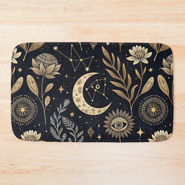 Item preview, Celestial Gold Botanical Mystery designed and sold by AOCollections.