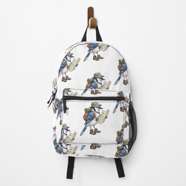 Item preview,  Hiking Blue Jay Bird designed and sold by Roy & Tiffany.