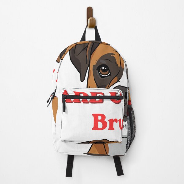 Item preview, Are U Happy Bruhh Boxer Dog Sarcastic Judgmental Puppy Meme designed and sold by Stoneclove.