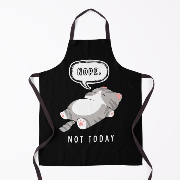 Item preview, Nope Not Today Sleeping Cat designed and sold by CyrilloArt.