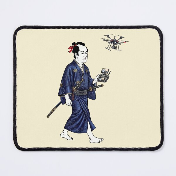 Item preview, Samurai Drone Operator Vintage Japanese Art designed and sold by FLIP-original.