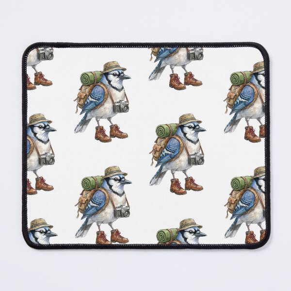 Item preview, backpacking Blue Jay designed and sold by Tiffany Roy.