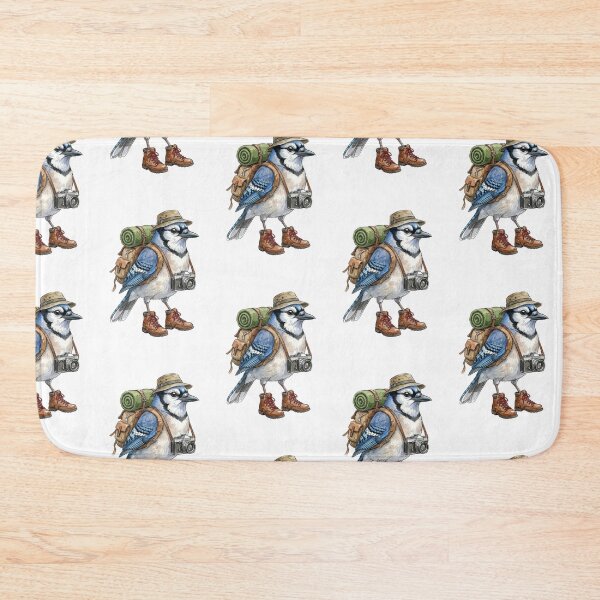 Item preview, backpacking Blue Jay designed and sold by Roy & Tiffany.