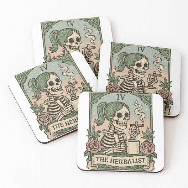 Item preview, Funny 420 Stoner Tarot Card Weed Smoker designed and sold by Thread&Fable.