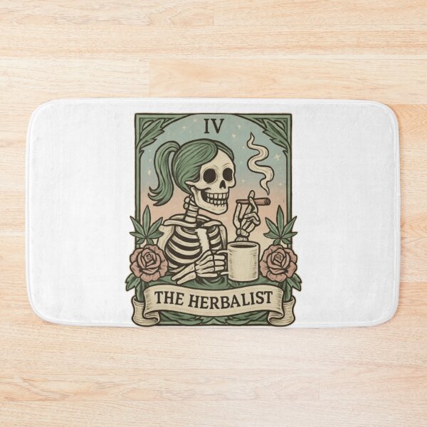 Item preview, Funny 420 Stoner Tarot Card Weed Smoker designed and sold by Thread&Fable.