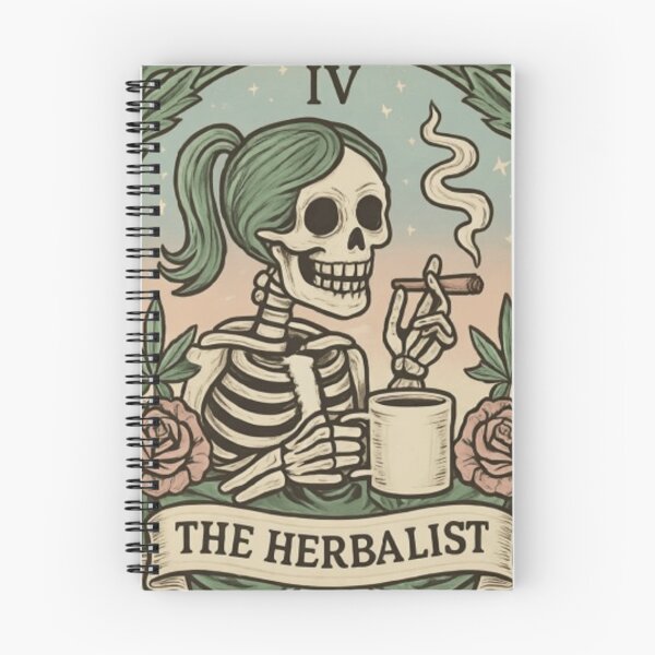 Item preview, Funny 420 Stoner Tarot Card Weed Smoker designed and sold by Thread&Fable.