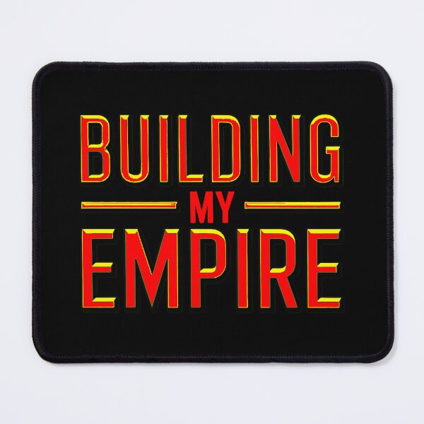 Item preview, Building My Empire Bold Hustle Queen Mindset Quote designed and sold by Amanda's Factory.