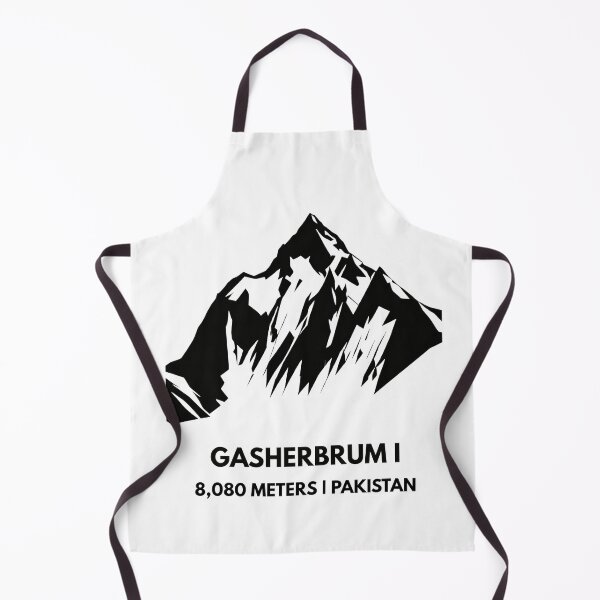 Item preview, Gasherbrum I Summit - Hidden Peak Minimalist Silhouette designed and sold by Path&Peak.