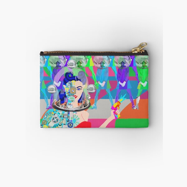 Item preview, Disco Bots – Retro Futuristic Disco Robot Illustration designed and sold by MidModMagic.