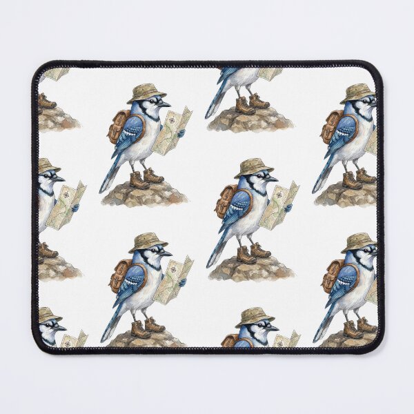 Item preview, backpacking Blue Jay designed and sold by Roy & Tiffany.