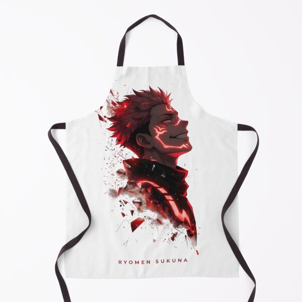 Item preview, Cursed Energy Demon King – Red Aura Anime Style Dark Warrior designed and sold by Dyan4.