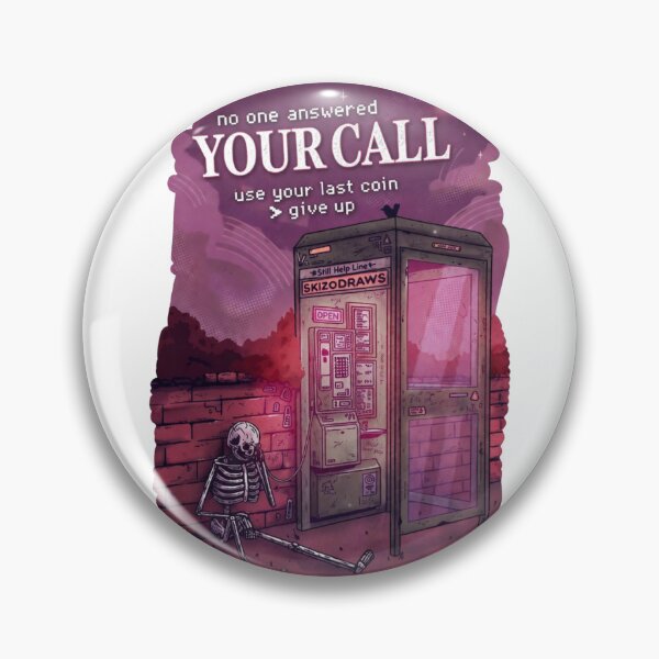 Item preview, Your Call Dark Emotional Phone Booth Art designed and sold by ZenvyraLab.