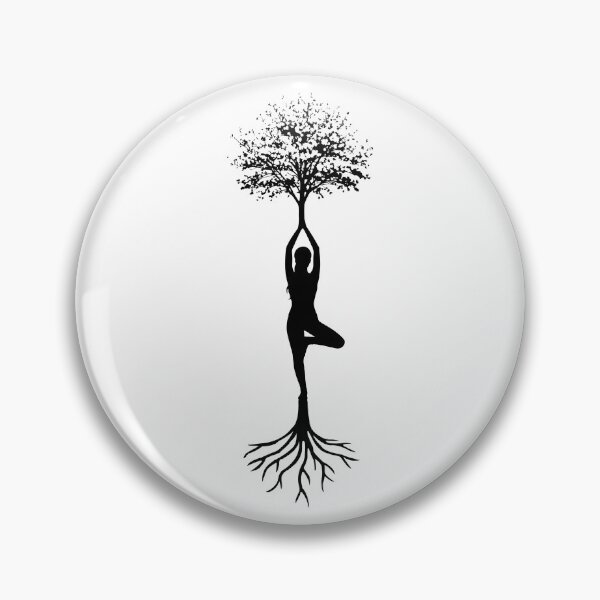 Item preview, Yoga Tree Pose - Grounding, Balance, Inner Peace designed and sold by shirt-de-sign.