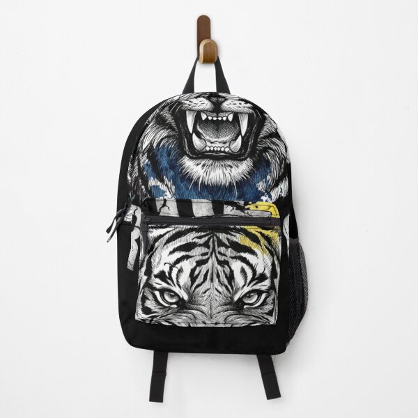 Item preview, PREY vs PREDATOR – Fierce Tiger Illustration designed and sold by LittleLoopArt.