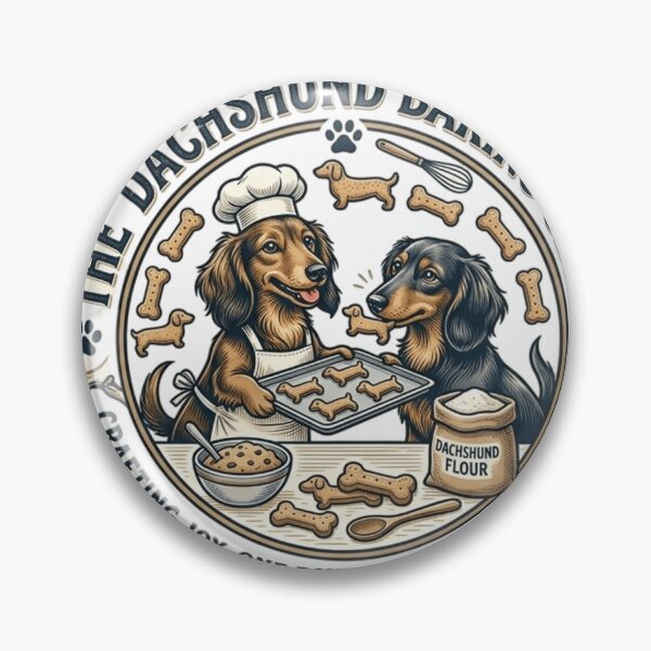 Item preview, Dachshund Baking Club - Pawsome Batter & Dog Chef Puns designed and sold by FarDesign.