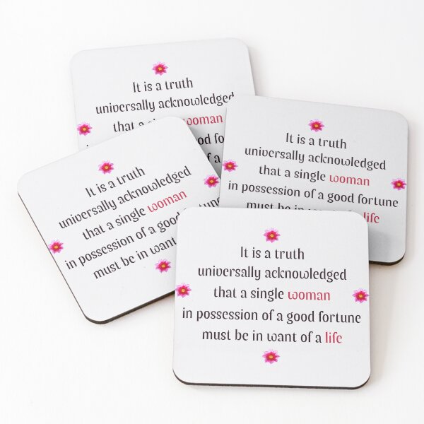 Item preview, It is a truth universally acknowledged… designed and sold by PariSeine.