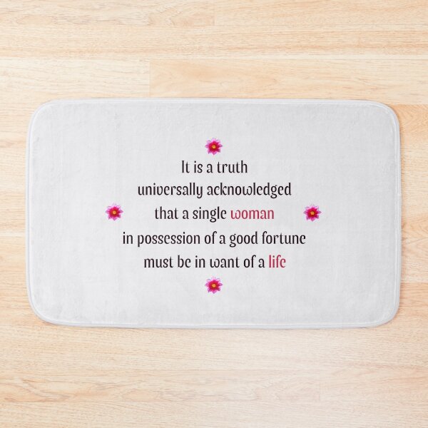 Item preview, It is a truth universally acknowledged… designed and sold by PariSeine.
