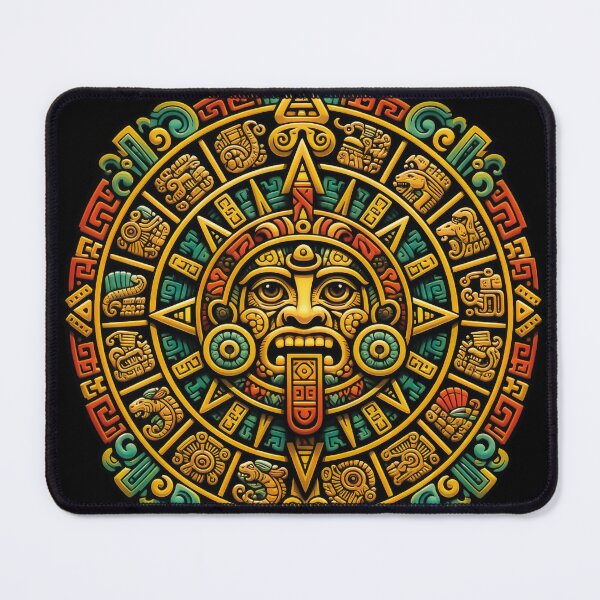 Item preview, Aztec Sun Stone – Tribal Calendar Design designed and sold by Totemica.