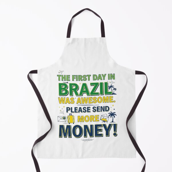 Item preview, Humorous Brazil Travel T-Shirt | Premium Unisex Graphic Tee designed and sold by MoolokaiApperal.