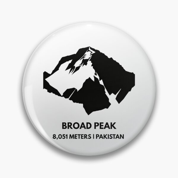 Item preview, Broad Peak Summit - Faichan Kangri Minimalist Silhouette designed and sold by Path&Peak.