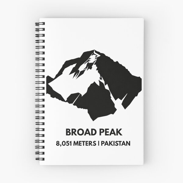 Item preview, Broad Peak Summit - Faichan Kangri Minimalist Silhouette designed and sold by Path&Peak.